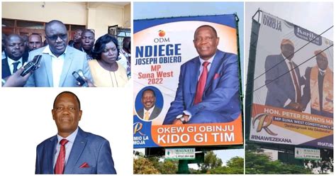 2 Suna West MP Aspirants Place Billboards on One Beam as ODM …