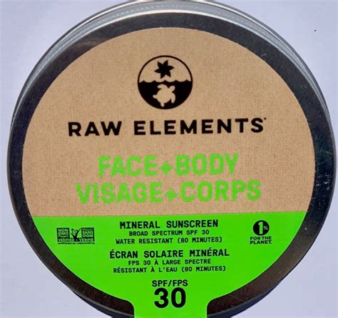 2 Tins of FACE + BODY TIN SPF 30 *Plastic Free* - Raw Elements …