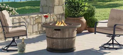 2 Unique Ideas for a Wine Barrel Fire Table - Fire Pit Feast