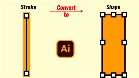 2 Way to Convert Stroke into Shape Adobe Illustrator Tutorial YouTube