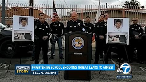 2 arrested after Bell Gardens High School threat turns up weapons, ammunition