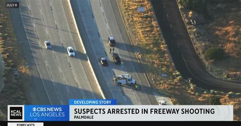2 arrested in Palmdale freeway shooting that wounded pair of women
