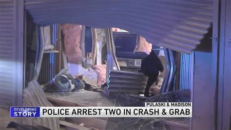 2 arrested in attempted crash and grab at retail store on West Side