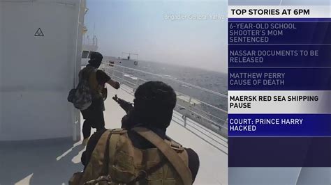 2 attacks launched by Yemen’s Houthi rebels strike container ships in vital Red Sea corridor