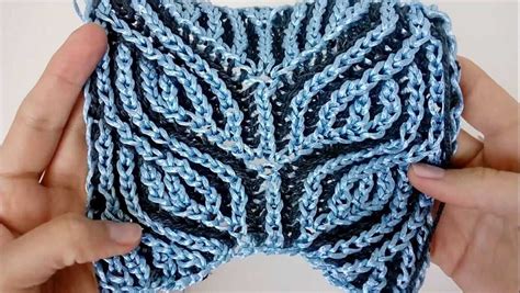 2 color brioche knitting pattern