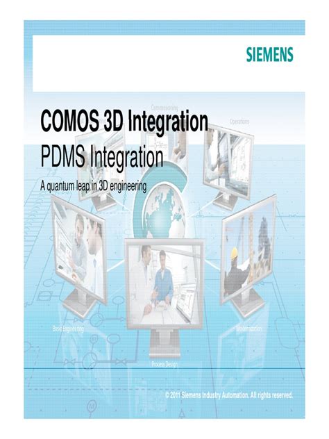 2 Comos Pdms Integration 3 Comos 4 Siemens