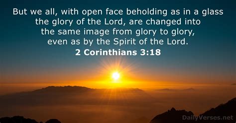 2 Corinthians 3 18 Commentary