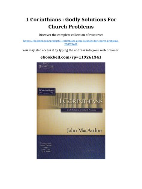 2 Corinthians Problems And Solutions