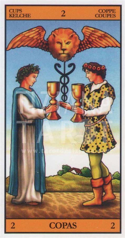 2 De Copas Tarot