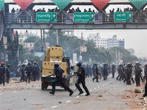 2 die in Bangladesh as police clash with opposition supporters seeking prime minister’s resignation