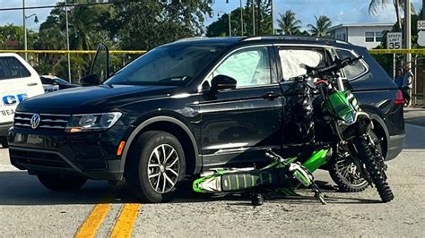 2 die when their dirt bike collides with SUV; neither was wearing a helmet