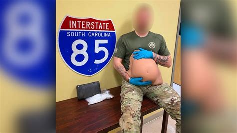 2 facing charges after drugs found hidden in rubber pregnancy belly