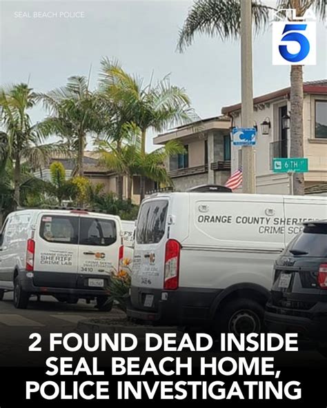 2 found dead inside Seal Beach home