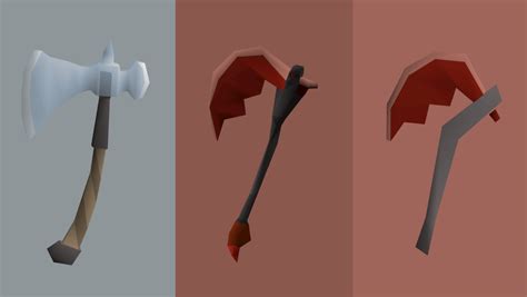 2 handed axe osrs. These 2-handed Axes will come in various metal types (Bronze, Iron, etc) that gives more experience but increases your cut time ... on the 2007Scape subreddit, the Steam forums, or the community-led OSRS Discord in the #gameupdate channel. For more info. ... 