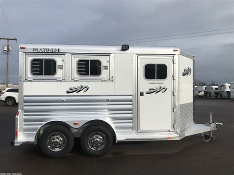 2 horse trailer for sale near me. 