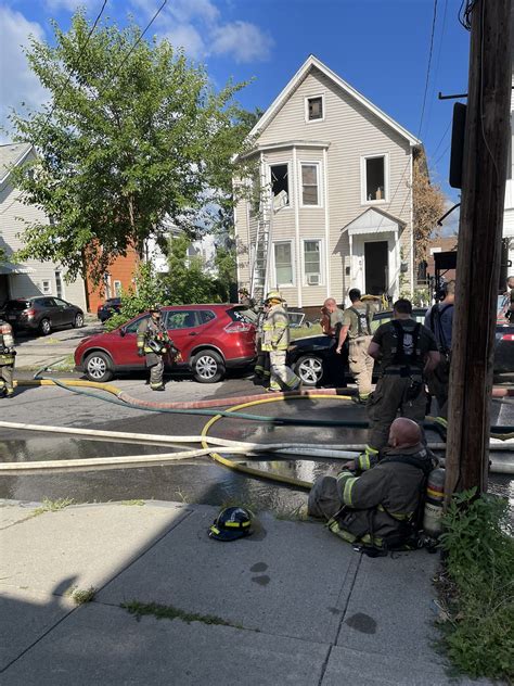 2 hospitalized after fire damages Schenectady home