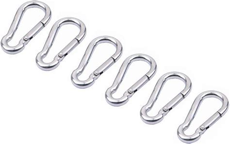 2 inch buckle clip.  Buy 9Pack 7 Inch Spring Snap Hooks, Heavy Duty Carabine...