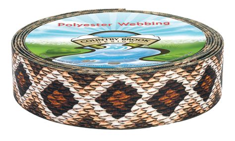 2 inch webbing strap.  Country Brook Design® 2 inch Rattlesnake Poly...