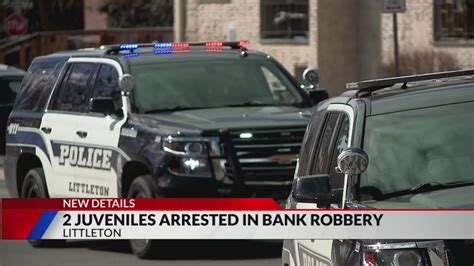 2 juveniles arrested in Littleton armed bank robbery