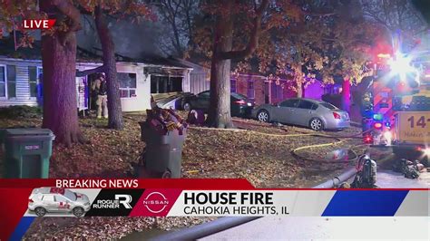 2 juveniles escape from house fire in Cahokia Heights