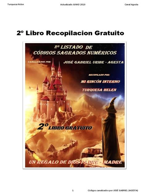 2 Libro Listado De Codigos Sagrados Numericos Jose Gabriel Uribe Turquesa 13 Junio Actualizado 4