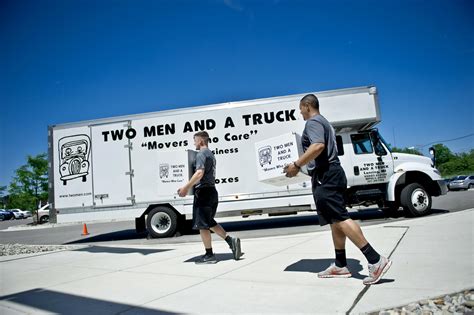2 men and a truck movers. TWO MEN AND A TRUCK Lawrenceville is located five minutes from downtown Lawrenceville. Our movers are licensed, bonded, and insured. Unlike some of our competitors, TWO MEN AND A TRUCK Lawrenceville is locally owned and operated. The Lawrenceville team is service-oriented and strives to live by one of our favorite company core values, THE ... 