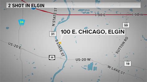 2 men injured, 1 in custody after shooting, Elgin police say