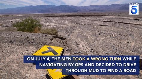 2 men survive getting lost, stuck in mud in Death Valley