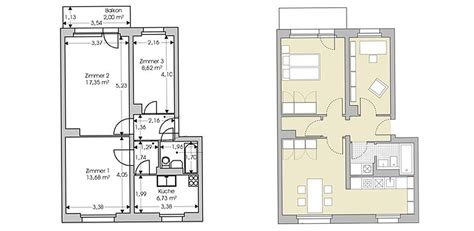 2 oder 3 zimmer wohnung definition