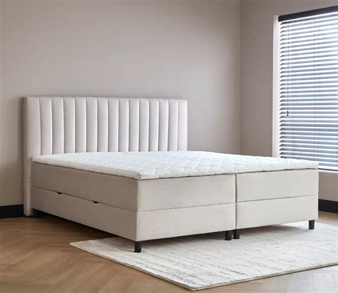 2 persoons boxspring met opbergruimte