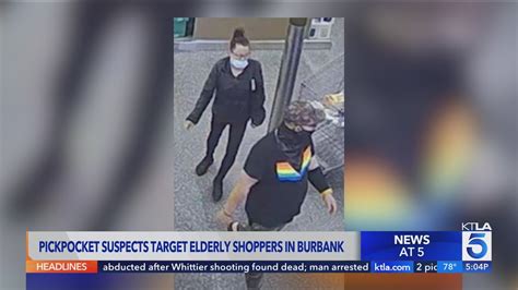 2 pickpockets targeted elderly shoppers in Burbank, police say