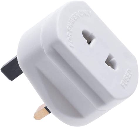 2 pin plug to 3 pin plug adaptor. .  ...