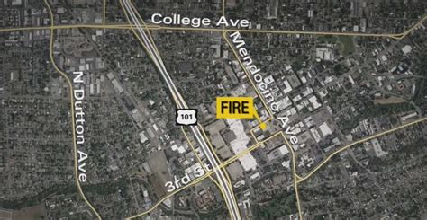 2 restaurants suffer water, fire damage after blaze in Santa Rosa