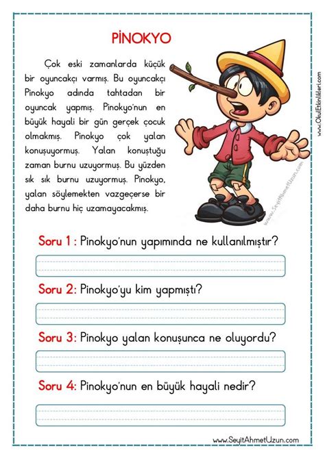 2 sınıf türkçe çalışma sayfaları