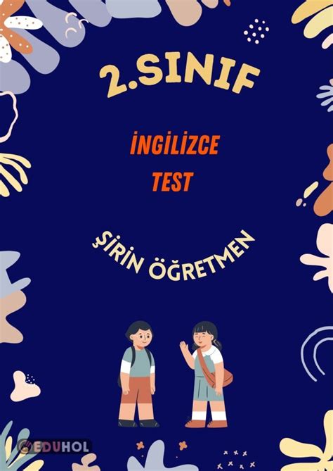 2 Sınıf Ingilizce Test