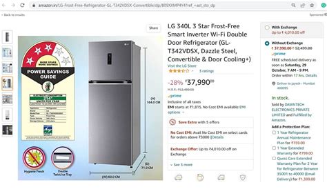 2 star fridge power consumption per month.  Looking at refrigerators with an a...
