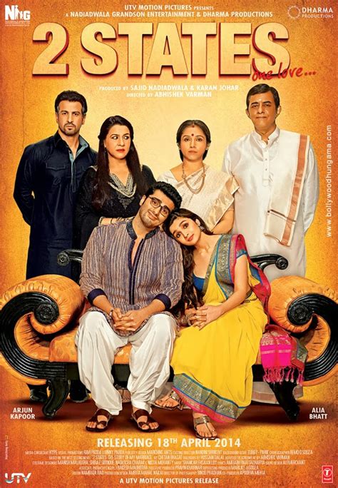 2 states bollywood movie. Apr 16, 2013 ... Author Chetan Bhagat, who has written the screenplay for the upcoming movie 2 States, is excited as the film's next shooting destination is ... 