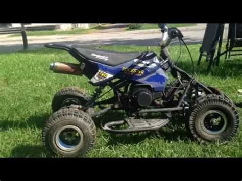 2 stroke mini quad