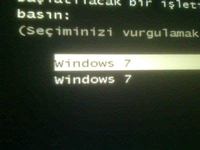 2 tane windows 7 var nasıl silebilirim
