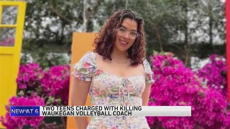 2 teens charged for killing of Waukegan volleyball coach