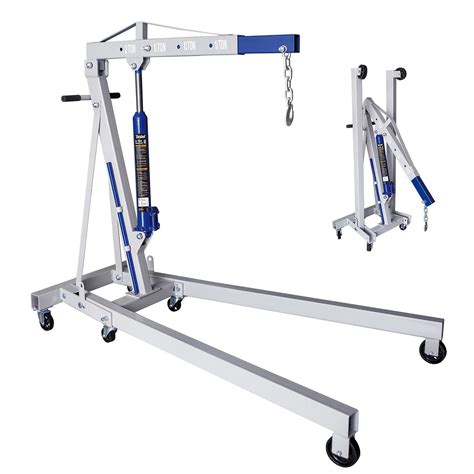 PITTSBURGH. 1 Ton Capacity Foldable Shop Crane. Shop All PITTSBURGH. $26999. Compare to. WESTWARD 3ZC72 at. $ 611.93. Save $342. This heavy duty shop crane folds for easy storage.. 