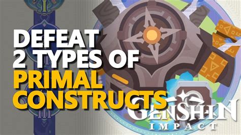 2 Types Of Primal Constructs