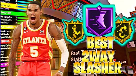 2 way slasher 2k23. catfish 2 way slasher build nba 2k23 next gen (elite dunks, gold qfs, clamps, glove & interceptor) this video gives a step by step blueprint on how to create... 