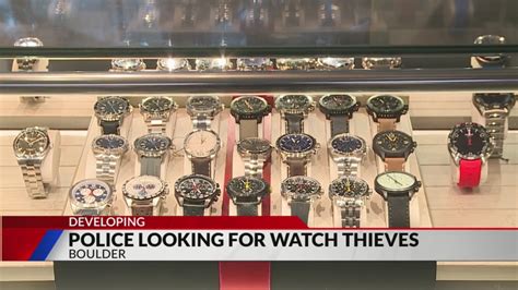 2 women suspected of stealing $42k worth of watches in Boulder