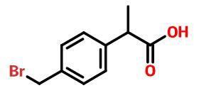 2-(4-Bromometil)ácido fenilpropionico (BMPPA) CAS 111128-12-2