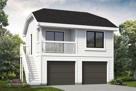 2-Car Garage Apartment Plans, Floor Plans & Designs