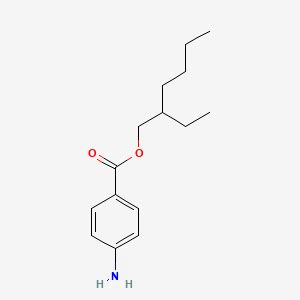 2-Ethylhexyl 4-aminobenzoate C15H23NO2