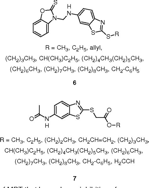 2-Mercaptobenzimidazole, 2-Mercaptobenzothiazole ... - Semantic …