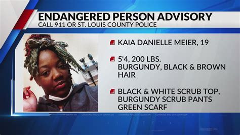2-Year-Old girl reported missing in St. Louis County, endangered person advisory issued