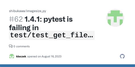 2.15.1: pytest is failing · Issue #120 · horejsek/python-fastjsonschema